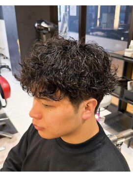 ニューヨークニューヨーク 海老江店(NYNY) 黒髪×波巻きパーマ