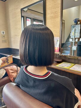ドゥール(DOLL) ボブ　髪質改善　１０代　大和高田