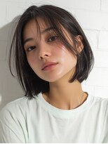 ロディーナコク 大口 新子安(rodina.coc) ミルクティーブロンド/ダークブルー/デジタルパーマ/大口新子安