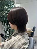 のばしかけウルフカット