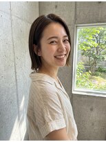 レガリタ(Regarita)&nbsp;【切りっぱなしボブ×ベージュブラウン】◎20代30代
