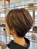 アール 滝ノ水店(#arl) 大人の丸みショートボブ小顔見え×襟足すっきり