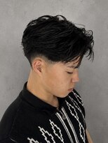 ジョニーメン 下北沢店(Johnny MEN) テーパーフェード センターパート