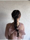 お呼ばれヘアセット
