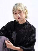 インデックスヘアーユー 錦糸町店(in'dex hair - U)&nbsp;錦糸町×ミルクティーベージュ 透明感ミルクティーベージュボブ