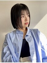 デザート(Des.Art)&nbsp;【天神赤坂】20代30代/ボブ/艶カラー/ミニボブ/前髪あり