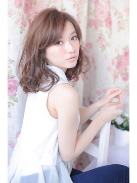 ラ ブレス あべのキューズ(LaBless) ラフでフェミニンな透明感溢れるミディー♪