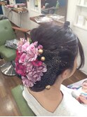 振袖ヘアセット