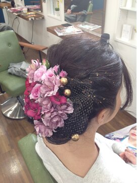 ヘアギャラリーリリカル(hair gallery Lyrical) 振袖ヘアセット