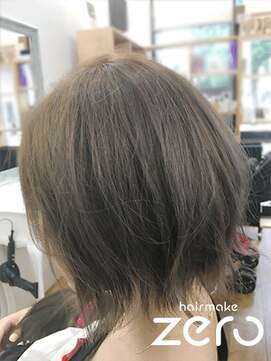 ヘアメイクゼロ 坂戸駅前店(hairmake zero) アデイクシーカラー　シルバー