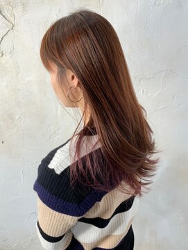 レイール 吉祥寺(Reir) 【Reir 吉祥寺】*インナーカラー+バーガンディピンク*