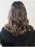ハイライトグラデーションパールベージュ_ ローライト_ba284324