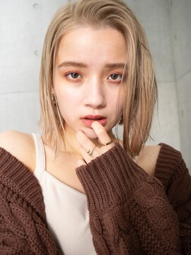 メゾンドイギー(MAISON de IGGY) モードぷつボブ*大人ガーリー/プリカール/チョコレート