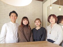 アルベリー ヘアーアンドスパ 浜松上島店(ALBELY hair&spa)の雰囲気（浜松の有名店にいたスタイリストが勢ぞろいしました♪）