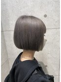ミニボブ×シルバーグレー