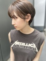 ヌード(NUDE)&nbsp;「NUDE」#大人可愛い20代30代40代丸みショート前下がりショート