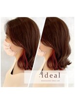 アイディール 心斎橋店(:ideal)&nbsp;20代30代40代☆2021awイヤリングカラー☆深めピンクラベンダー☆