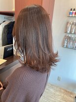 マーリャヘアー(mallia hair) くびれ外ハネミディアム