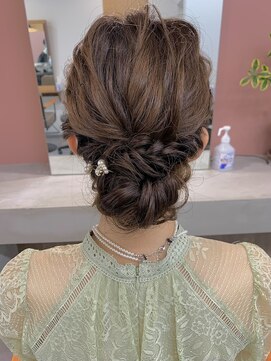 ローカル 水道橋(Local) 結婚式ヘアセット