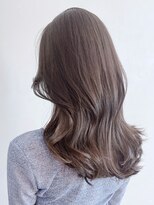 アイティー バイ アルバム 中野店(IT by ALBUM)&nbsp;ココアブラウン_グレージュカラーボブウルフ_ba402311