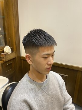 ヒロギンザバーバーショップ 神楽坂店(HIRO GINZA BARBER SHOP) クロップスタイル