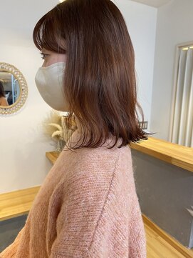 ポート バイ プライマル(port by primal) イメチェンヘアスタイル/チェリーブラウン/束感ショート