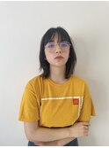 レイヤーボブ×ニュアンスウェーブ