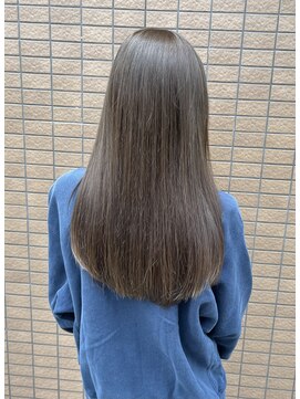 ムク(MUKU) グレージュ＋ストレート