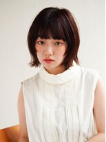 ジュール 大分(Joule)&nbsp;ミディアムヘア/斜めバング/グレージュカラー/大分駅