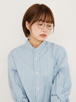 エンタク 新宿(enntaku)&nbsp;マロンベージュ/Aラインボブ/かきあげ/インナーカラー[新宿駅]