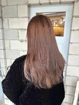 ニキ ヘアー ネイル 子安店(niki hair, nail)&nbsp;ポイントシフォンピンク
