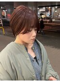 大人ショート/暖色カラー