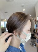 大人かっこいいショートスタイル・大人フェイスフレーミング
