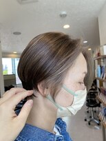 ヘアサロン ムク(HAIR SALON.MuKu)&nbsp;大人かっこいいショートスタイル・大人フェイスフレーミング