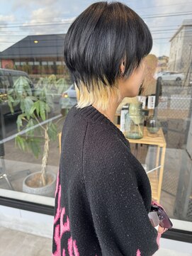 ナンバー 竪町(number+) 20代30代大人可愛いインナカラーブランドウルフ