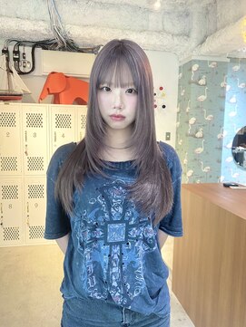 スリー(three) lavender grayge
