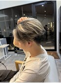 ハイライトかき上げマッシュ
