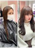 ふわっと小顔ボリュームレイヤー