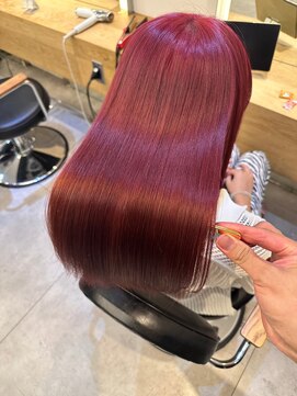 ジーナ 船橋(Zina) 髪質改善＊ロングレイヤーグレーベージュ＊美髪【Zina船橋】