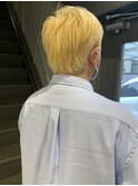 ベリーショートスパイキーショートブリーチブロンドストリート