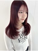 ワインレッド×レイヤー◯