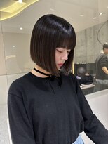 ロンドメリア 天神大名店(Lond Melia) ★小顔黒髪クラゲヘアーオリーブグレーココアベージュ髪質改善★