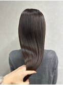 美髪/ワイドバング/レイヤーカット/くすみベージュ/新小岩駅