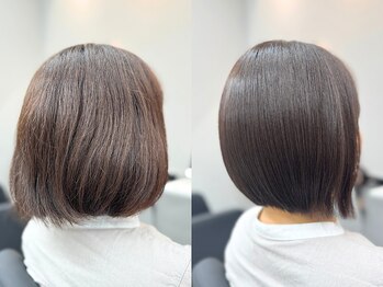 セカンズ(222)の写真/【ストレート×髪質改善】に特化した新感覚ストレートで髪質に合わせダメージレスな髪をご提案。