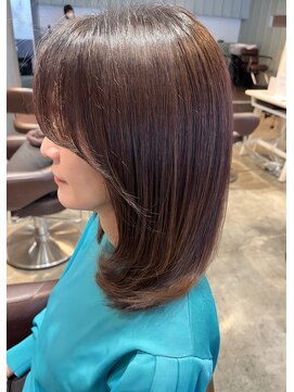 ヘアアンドメイク アース 聖蹟桜ヶ丘店(HAIR&MAKE EARTH) 美髪ストレート