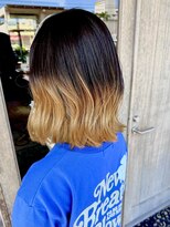 トリニティ(trinity)&nbsp;グラデーションカラー・インナーカラー・ブリーチ【豊見城】