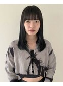 【Lomalia渋谷】美髪イメチェンケアカラー黒髪ナチュラルロング