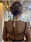うねうねカチモリヘアアレンジ