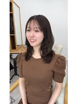 クイ(quii)&nbsp;★夏韓国ヘアハッシュカットレイヤーカット前髪顔周りくびれヘア