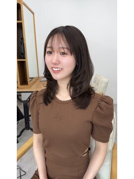 クイ(quii) ★夏韓国ヘアハッシュカットレイヤーカット前髪顔周りくびれヘア